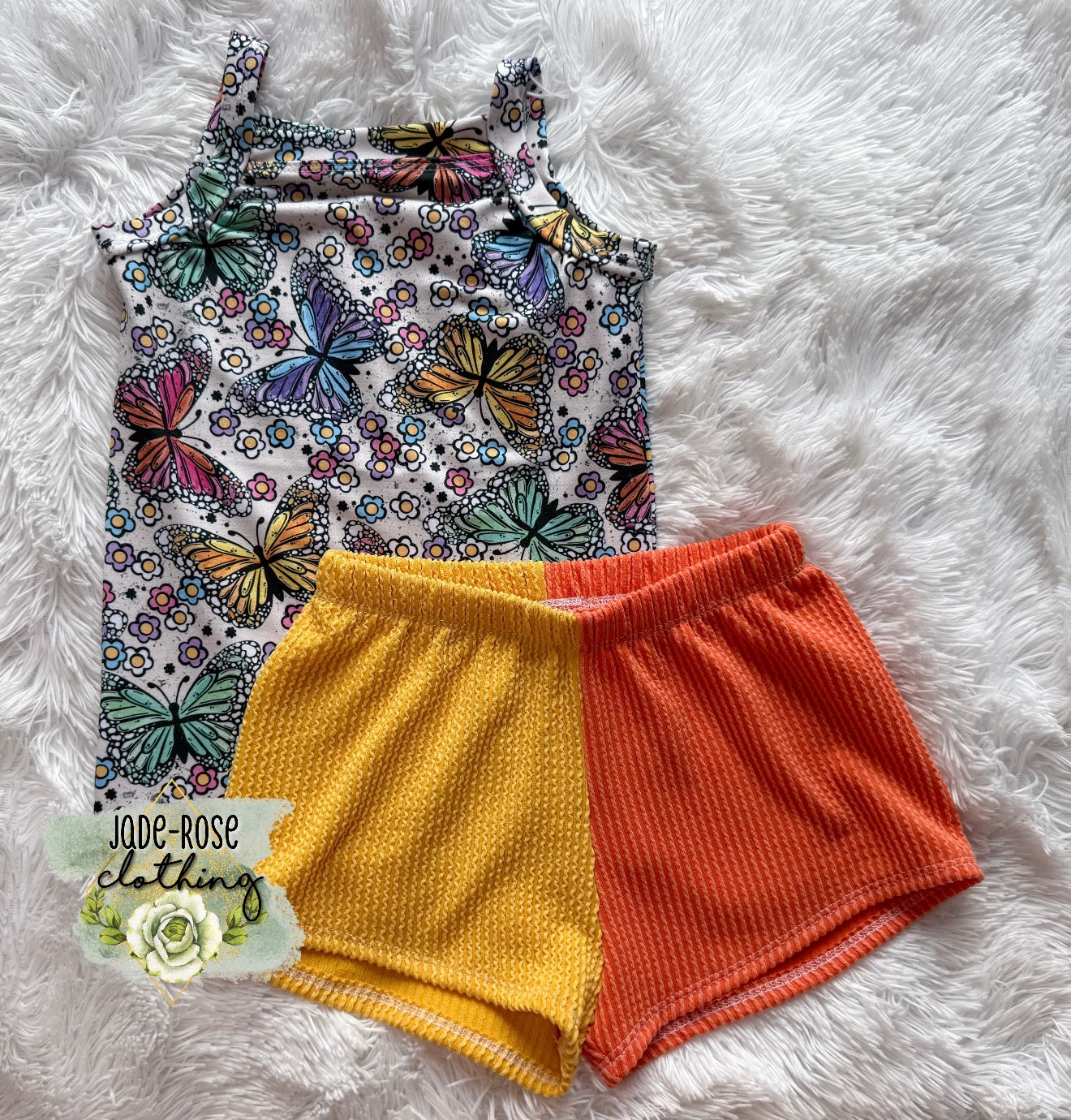 MTO- Butterfly Cami & Breezy Set