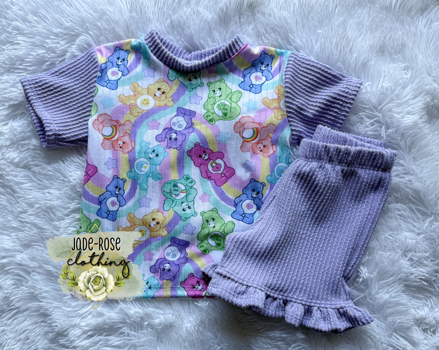 9/12M Summer Tee & Summer Ruffle Shorts