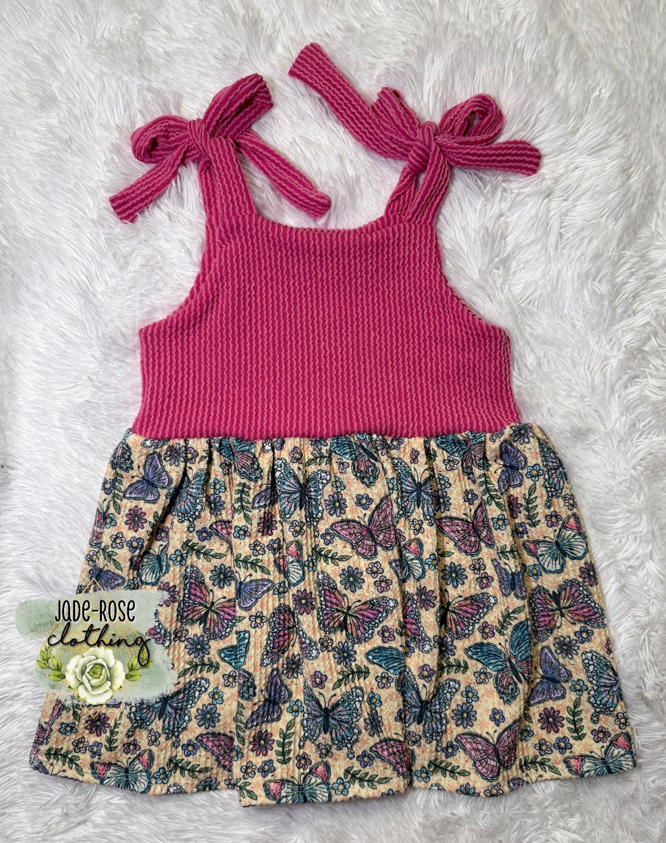 6Y Tie Peplum