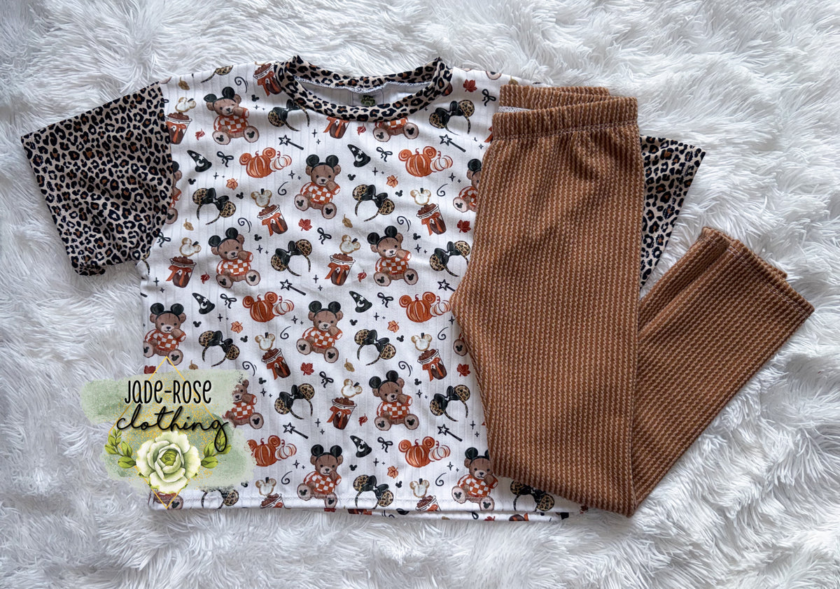 5T Oversized Tee & Leggings
