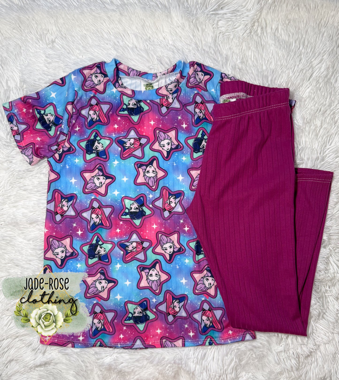 5T Basic Tee & Leggings