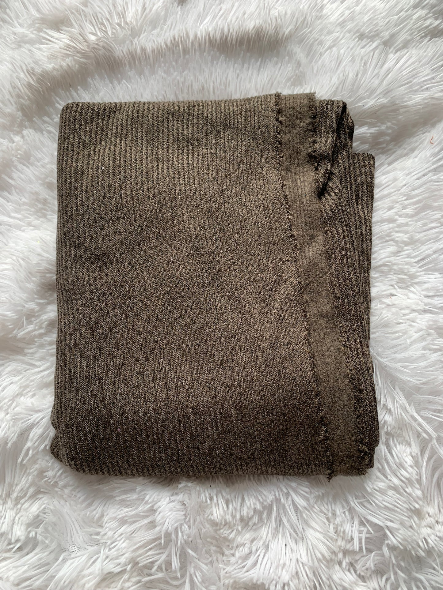 Olive Sweater Rib