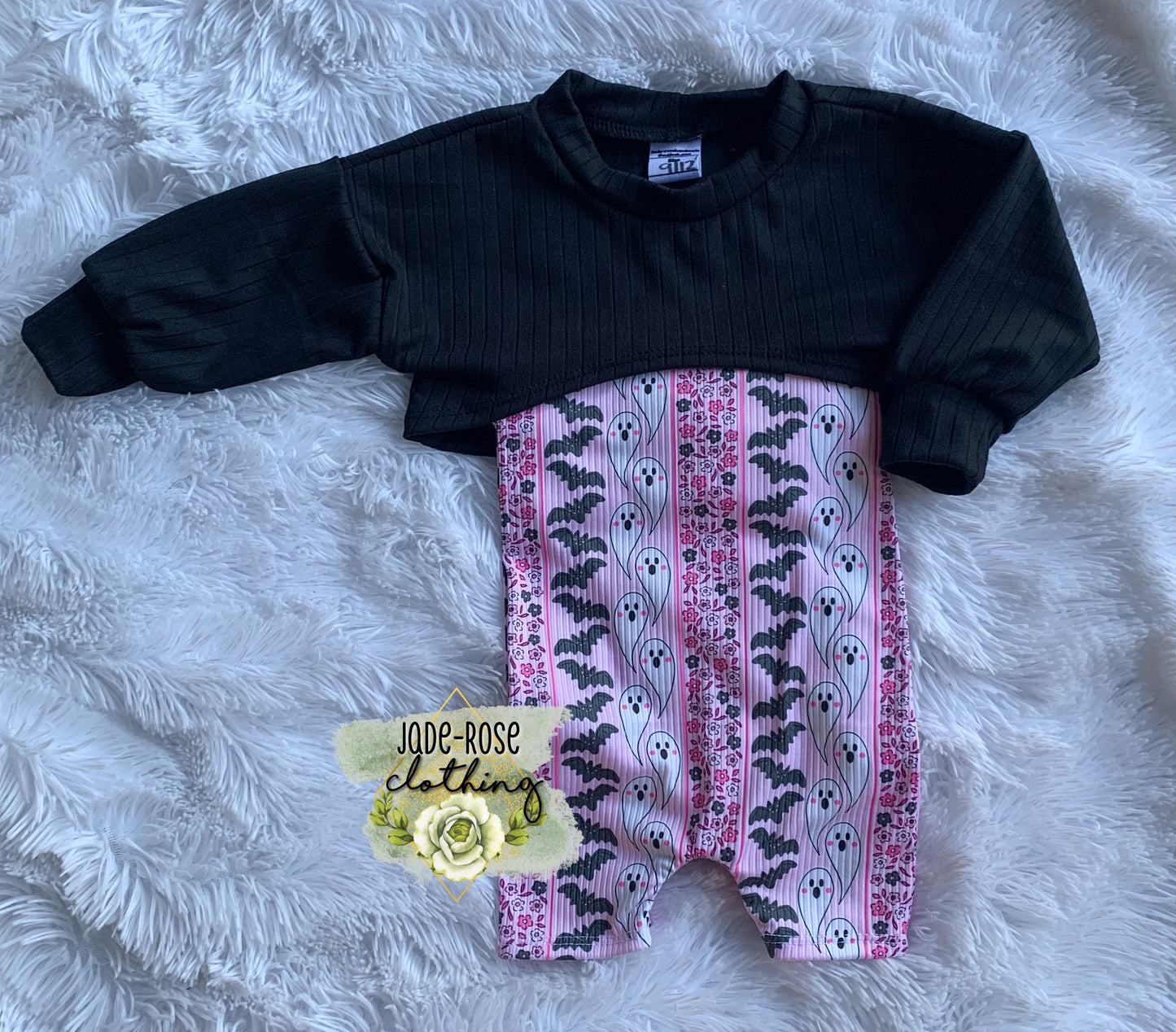 *PREORDER* Biker Romper (w/ Snaps) ONLY
