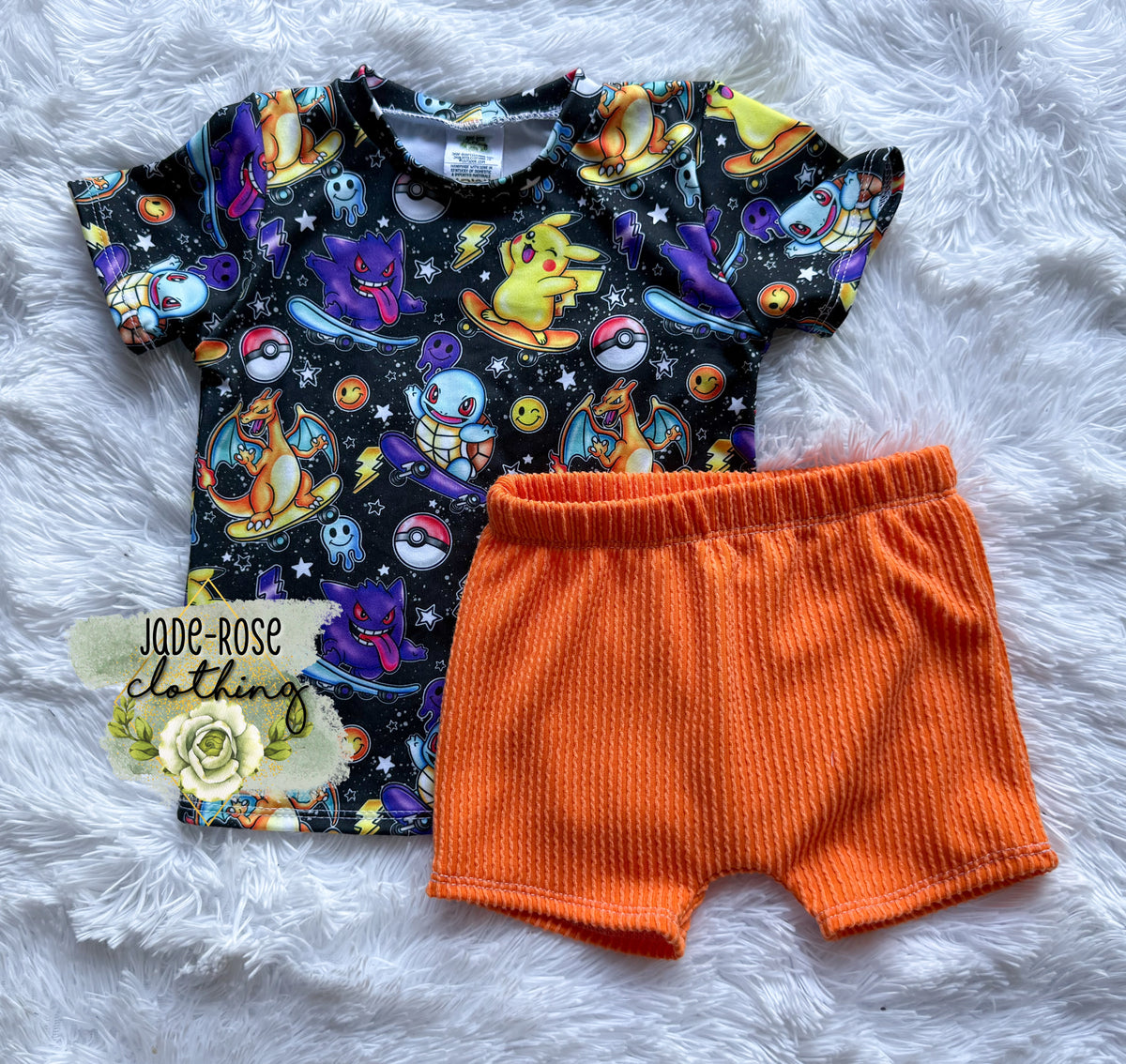 Multiple RTS-Basic Tee & Boy Shorts