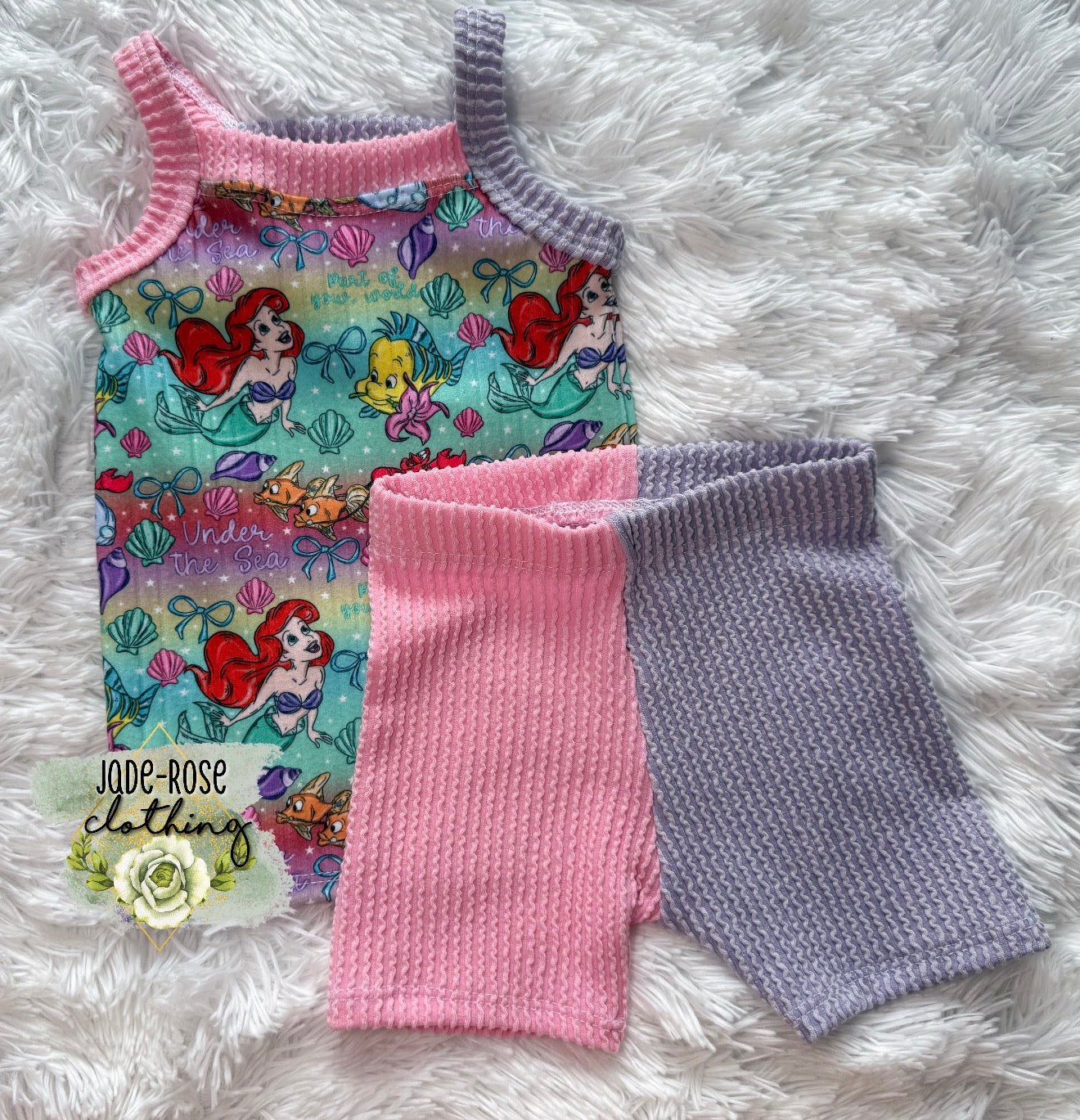 6/9M Cami & Biker Set