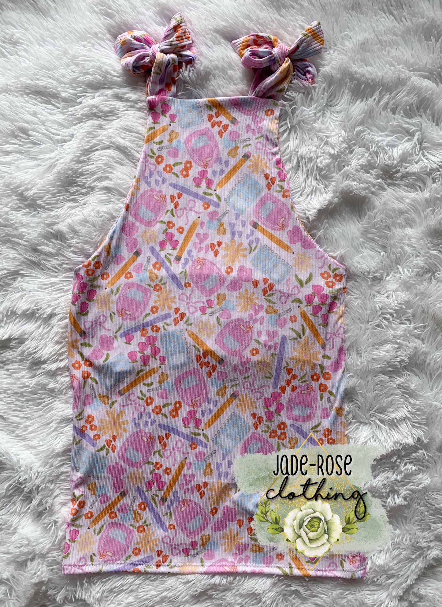 Floral School Print -Rib