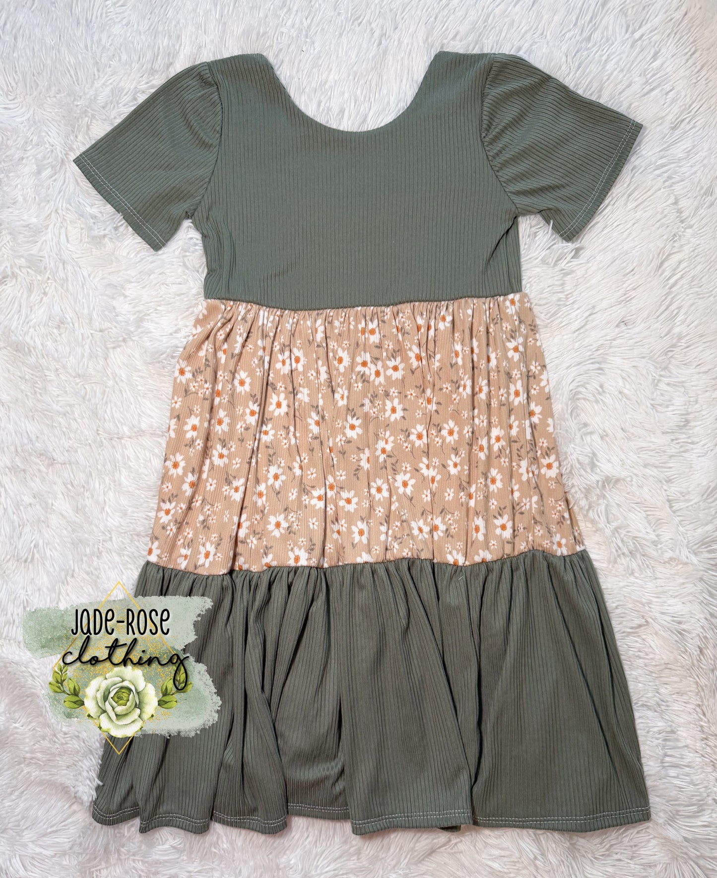 7Y SS Magnolia Dress
