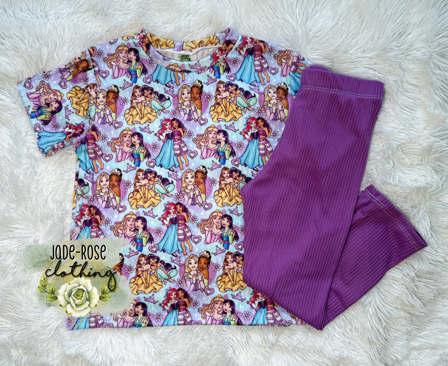 Multiple RTS- Summer Tee & Leggings