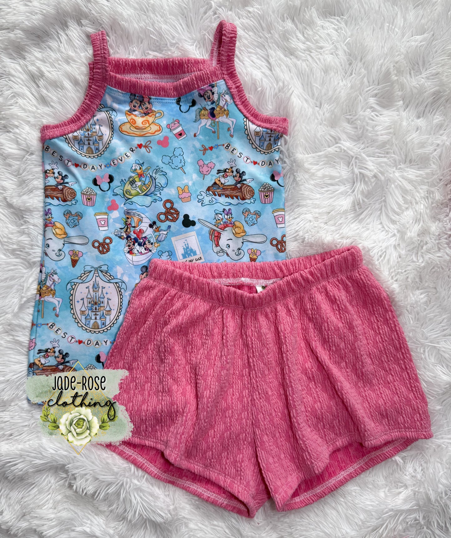 MTO: Magical Cami + Pink Breezy Shorts