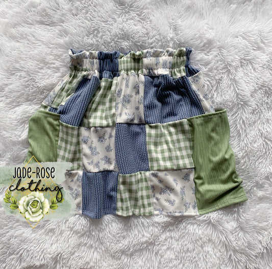 7/8 Pocket Skirt- PW