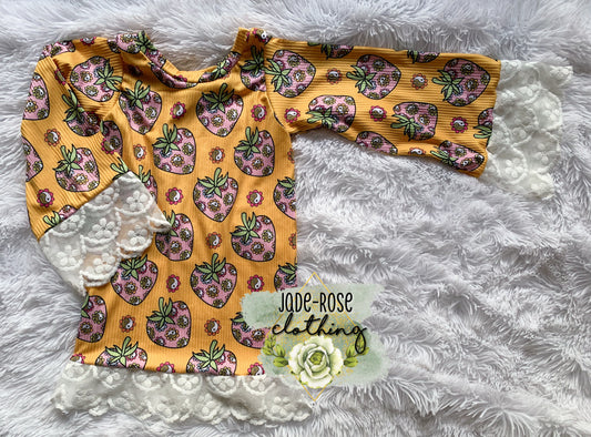4T Flare Top w/ Lace