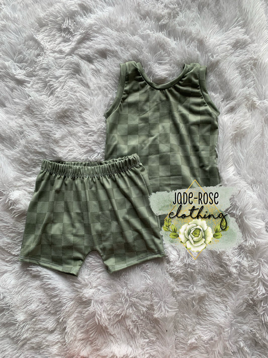 3T Boy Tank & Boy Shorts