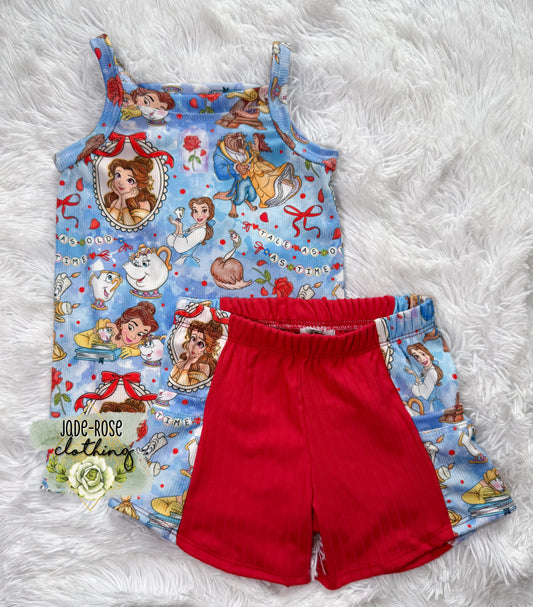 4T Cami + Callista Shorts-Beauty