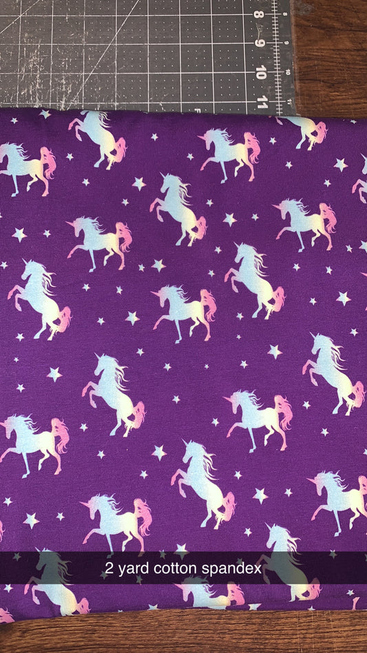 Unicorns-Cotton Spandex