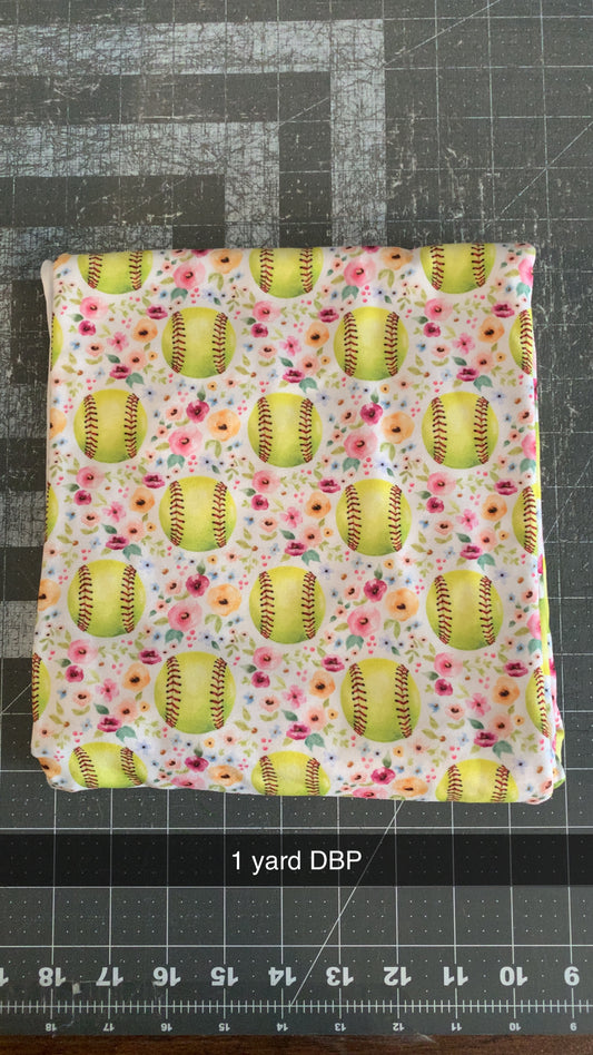 Softball Floral-DBP