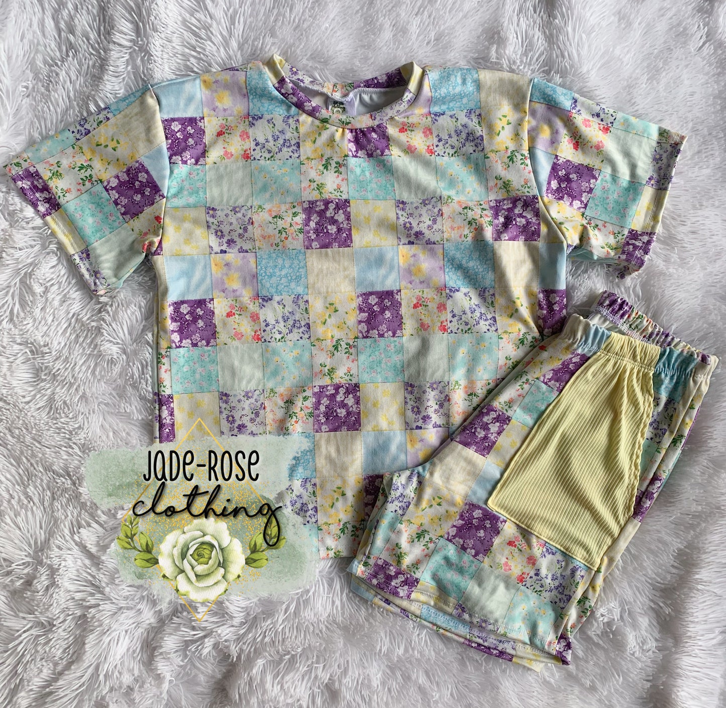 MTO: Spring Patchwork Summer Set (mid-thigh)
