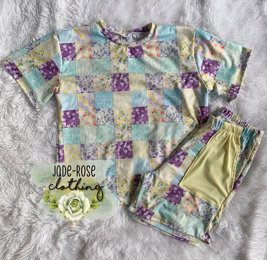 MTO: Spring Patchwork Summer Set (mid-thigh)