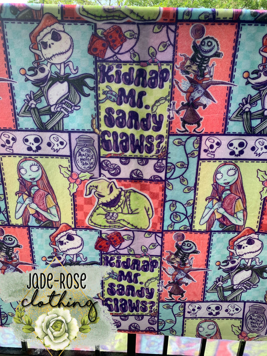 Sandy Claws 60”x72” *Slightly Flawed*