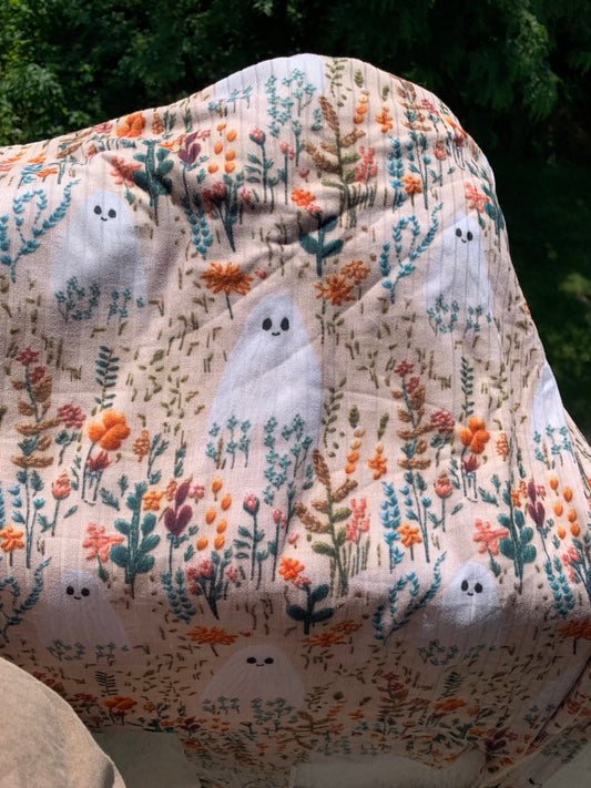 Embroidered Ghosties Rib