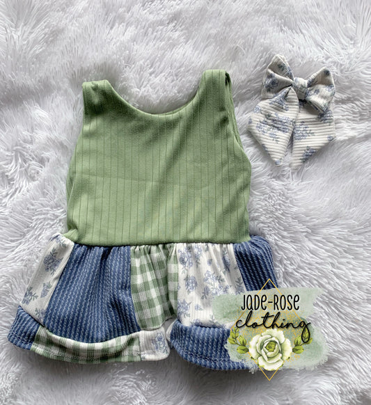 12/18M Olive Peplum PW