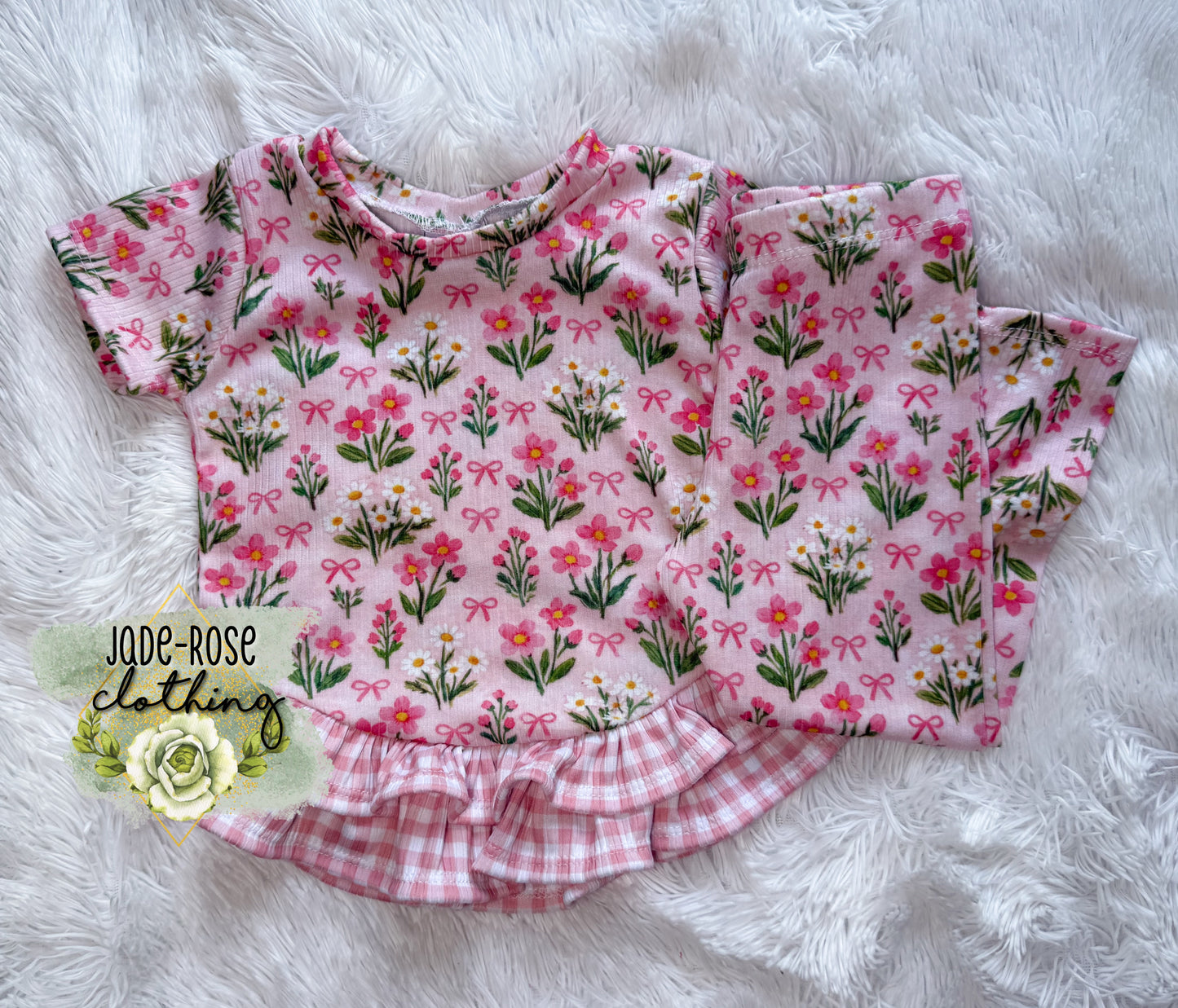 *PREORDER* Jasmine Top (2 Ruffle) & Leggings