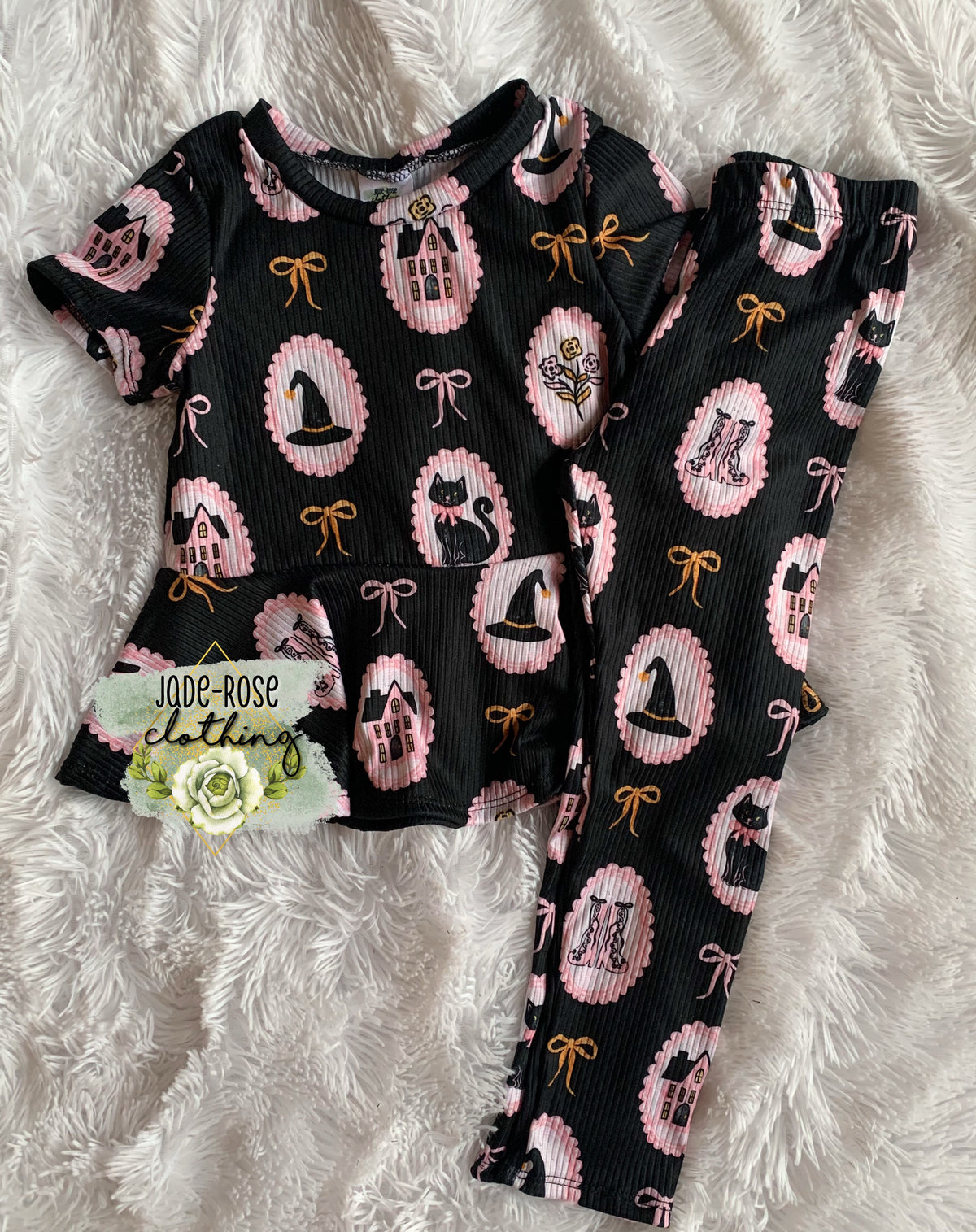 Halloween Frames- Skinny Rib