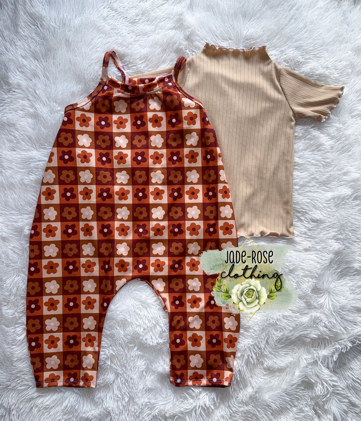 2T Mockneck Top & Terran Romper