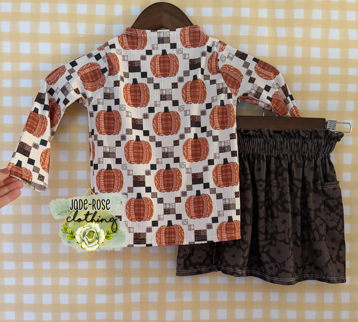 3T Mockneck & Pocket Skirt
