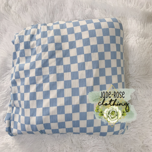 Blue Checkers-Rib