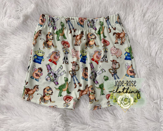 MADE TO ORDER Boy Shorts- Toys