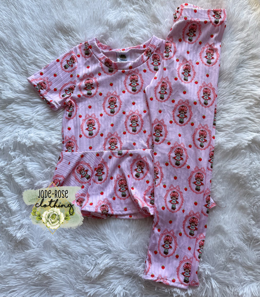 3T Addie Peplum & Legging Set