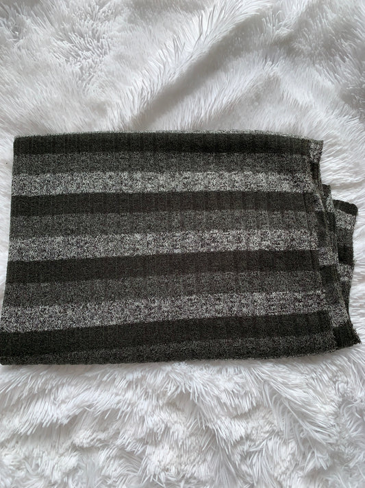 Hunter Green Stripes Sweater Rib