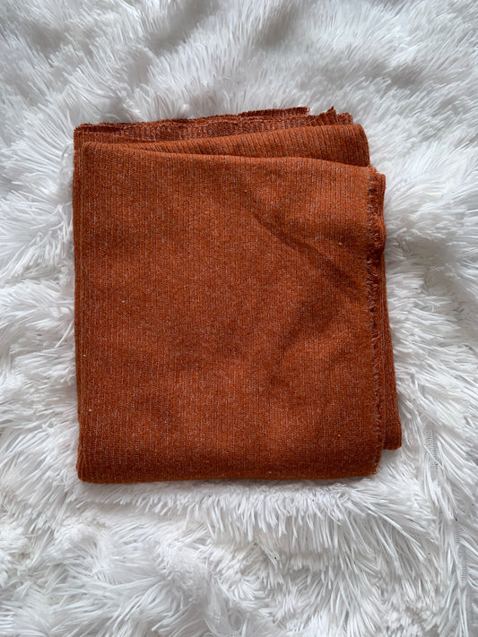 Rust Plush Velvet