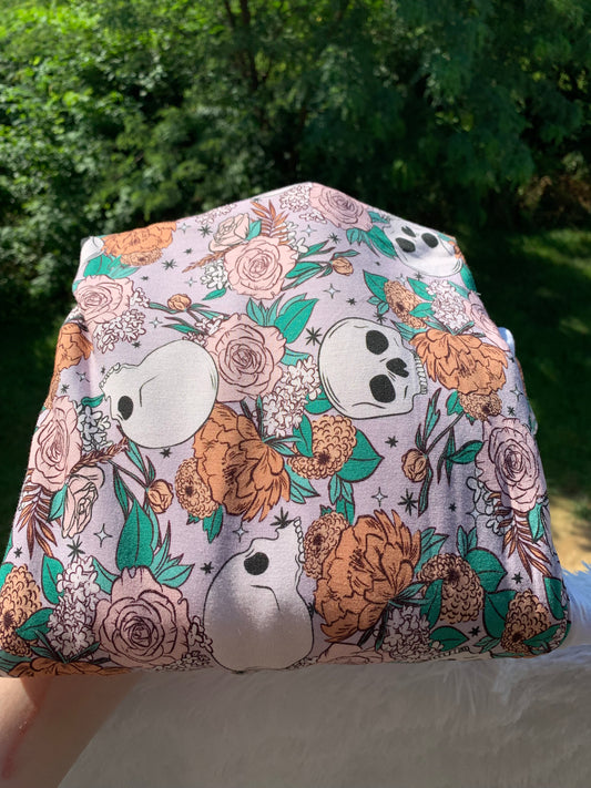 Floral Skulls Bamboo