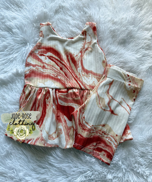 18/24M Olive Peplum & Bikers