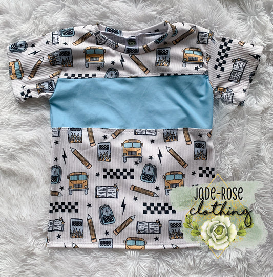 *PREORDER* Upton Colorblock Tee ONLY (up to 16Y)