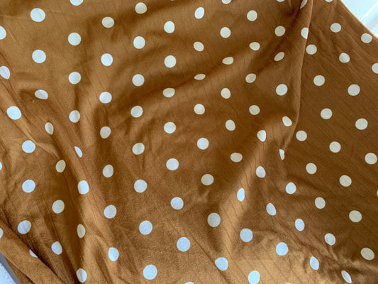 Caramel Polka Dots Rib