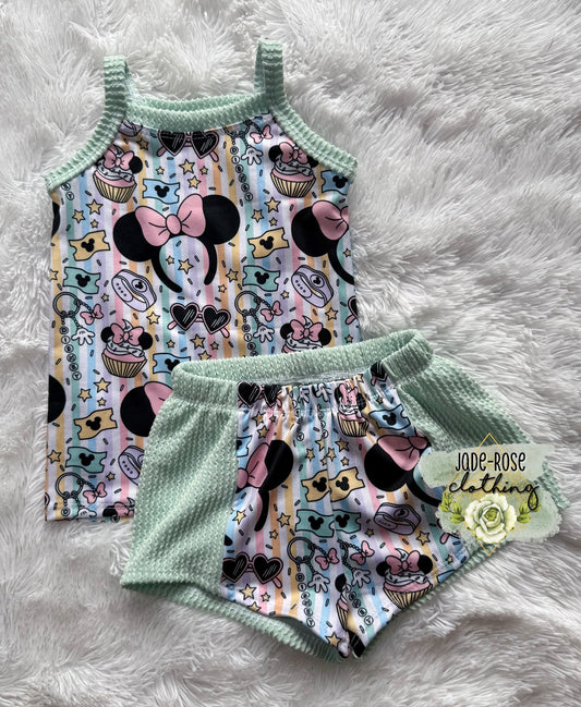 3T Cami + Breezy Shorts