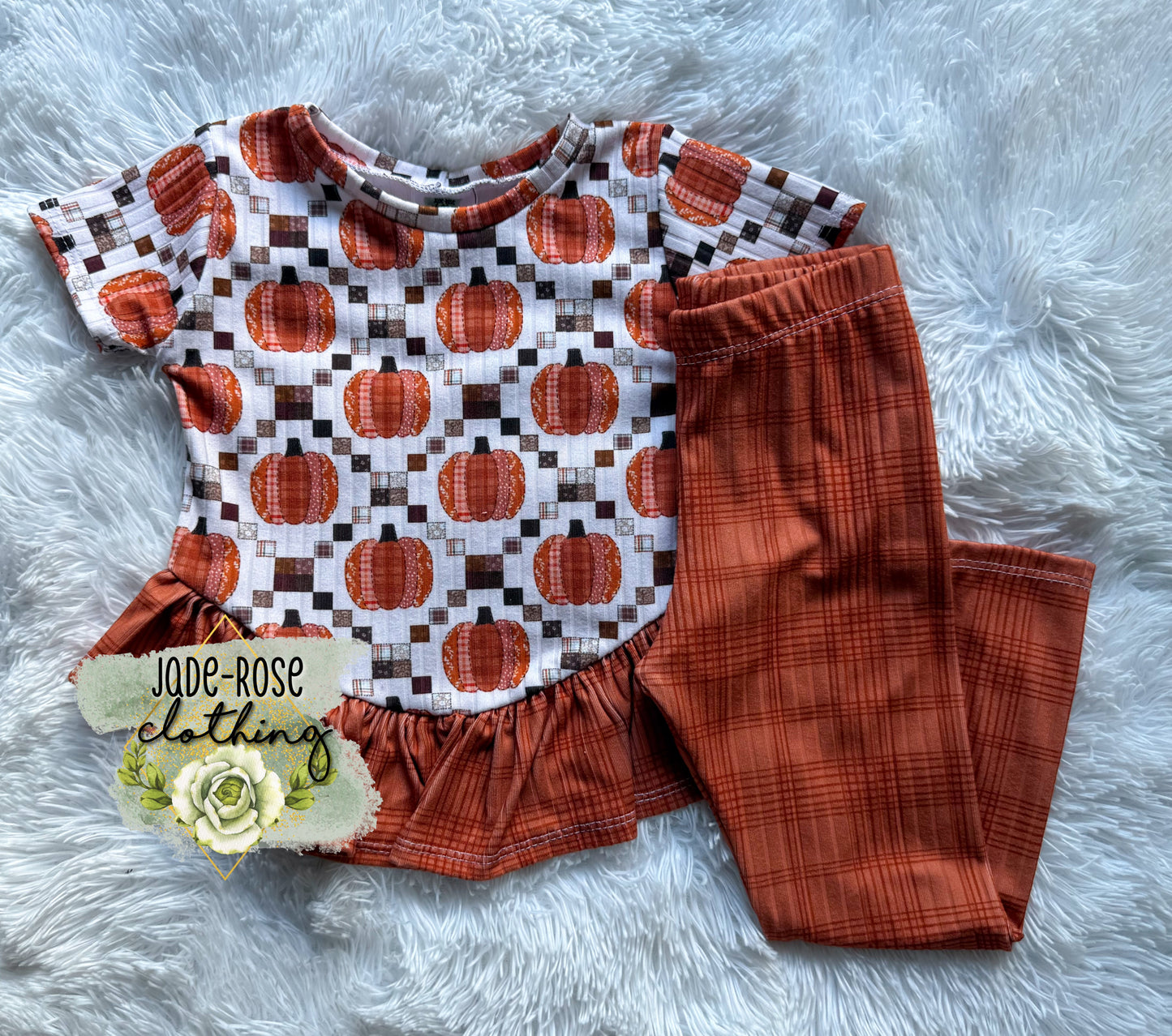 *PREORDER* Jasmine Top (1 Ruffle) & Leggings