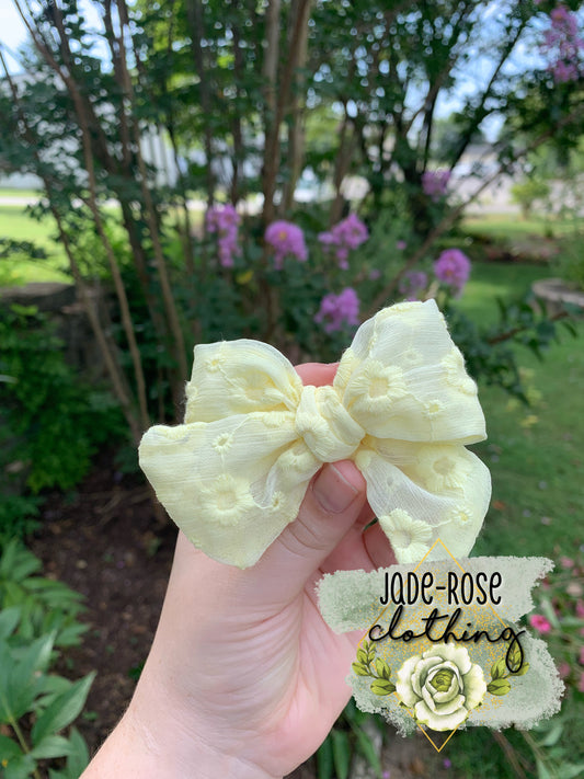 Yellow Bow