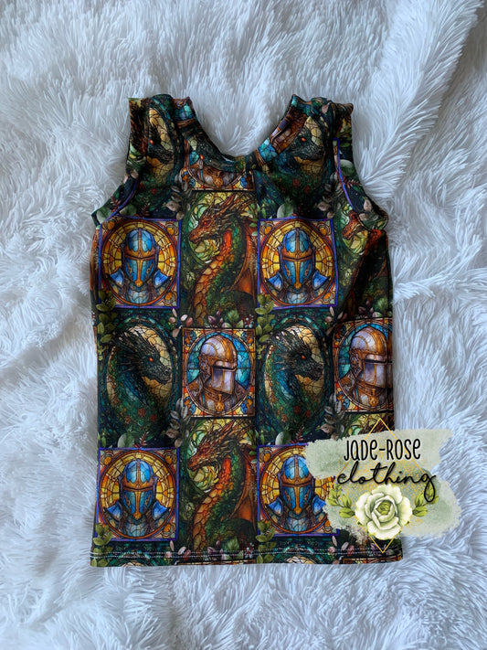 Dragons-Cotton Spandex