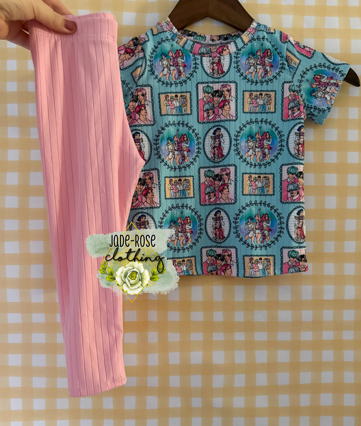 Multiple RTS-Basic Tee & Leggings