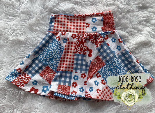 4T Mid-Thigh Skater Skirt