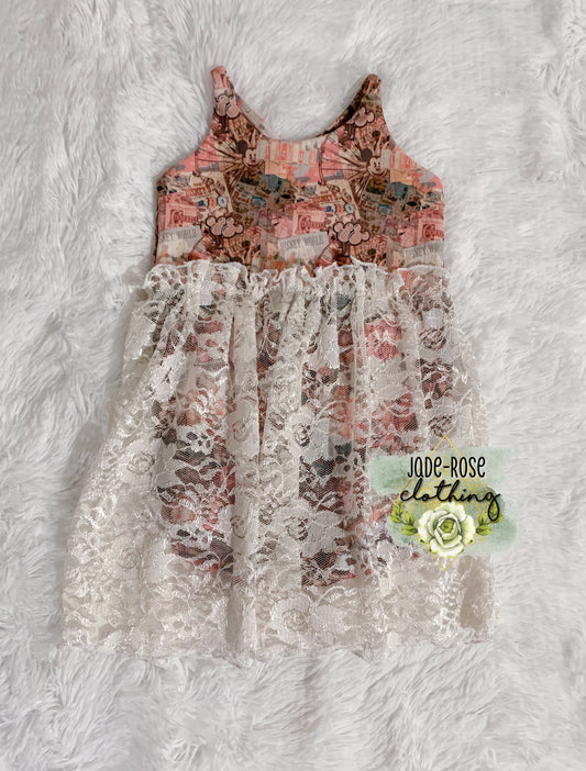 *PREORDER* Skirted Leo w/ Gathered Lace Skirt