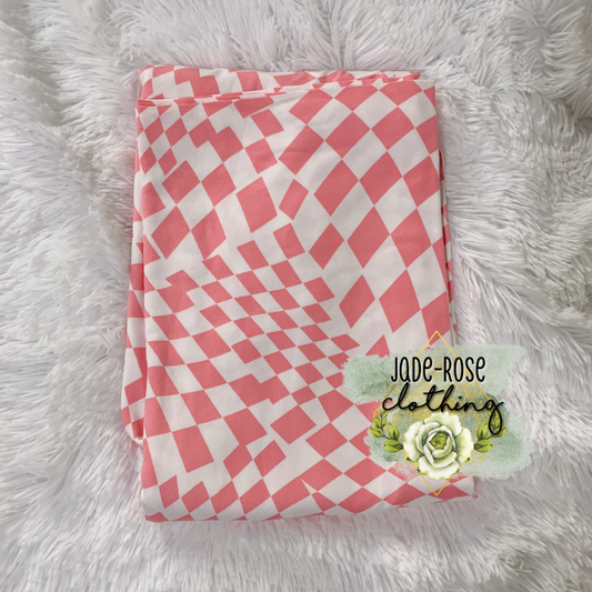 Pink Wavy Checkers (DBP)