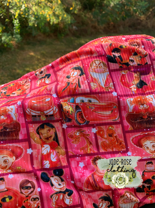 Red Magical Thin Rib