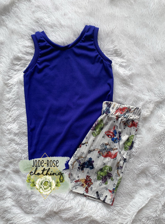 Made to Order Boy Tank & Jogger Shorts