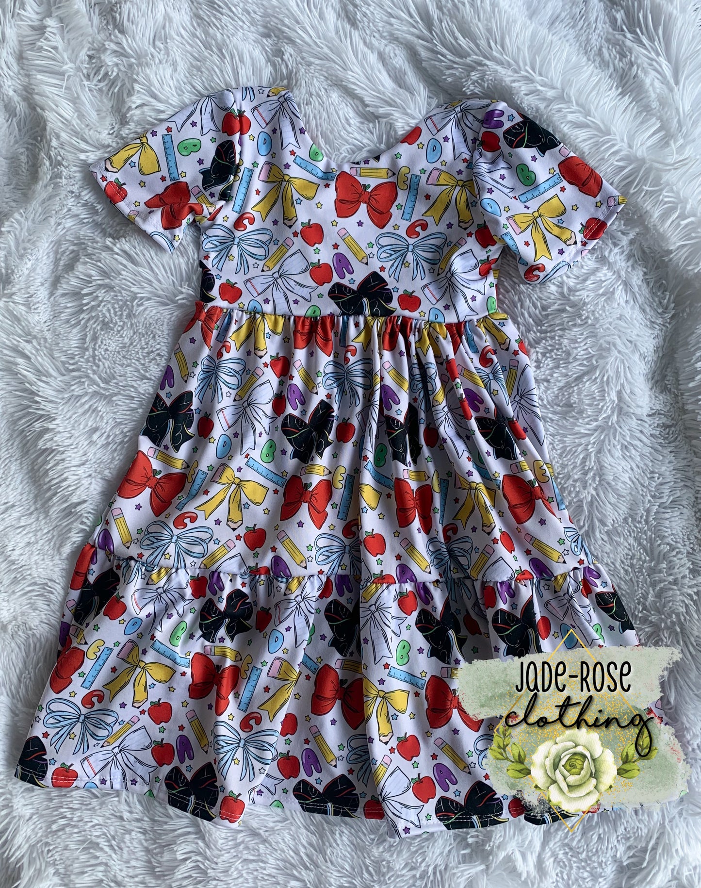 *PREORDER* Magnolia Dress (up to 16Y)