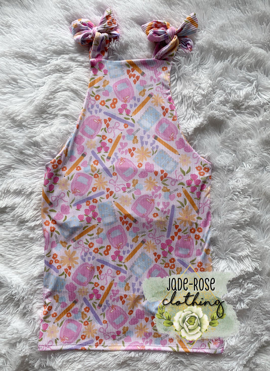 Floral School Print -Rib