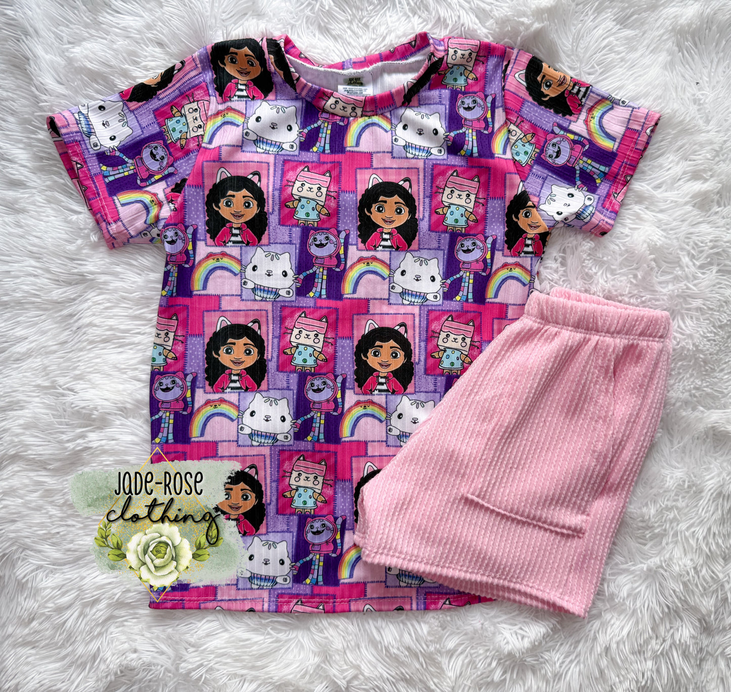 *PREORDER* Basic Tee & Summer Shorts (Mid-Thigh)